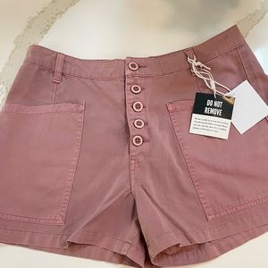 NWT PISTOLA blush cargo shorts!  Perfect condition!  Short inseam.  Size 30